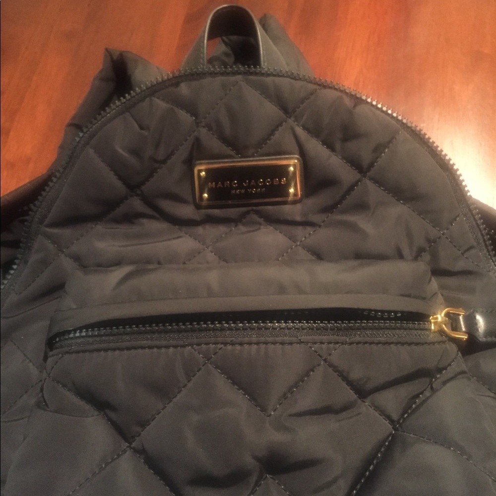 Marc Jacobs New York quilted nylon backpack